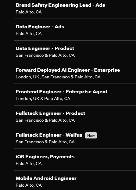 jobhunting in the future (now)