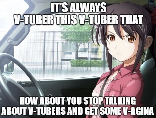 Using anime to own v-tubers