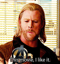 After seeing the avengers