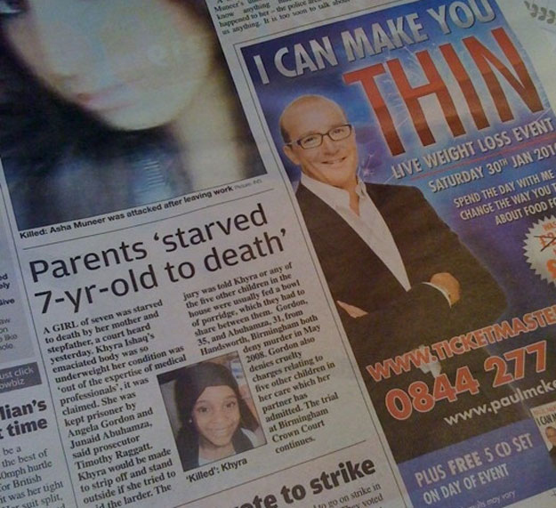 Hear that ?- Its sreaming of irony
