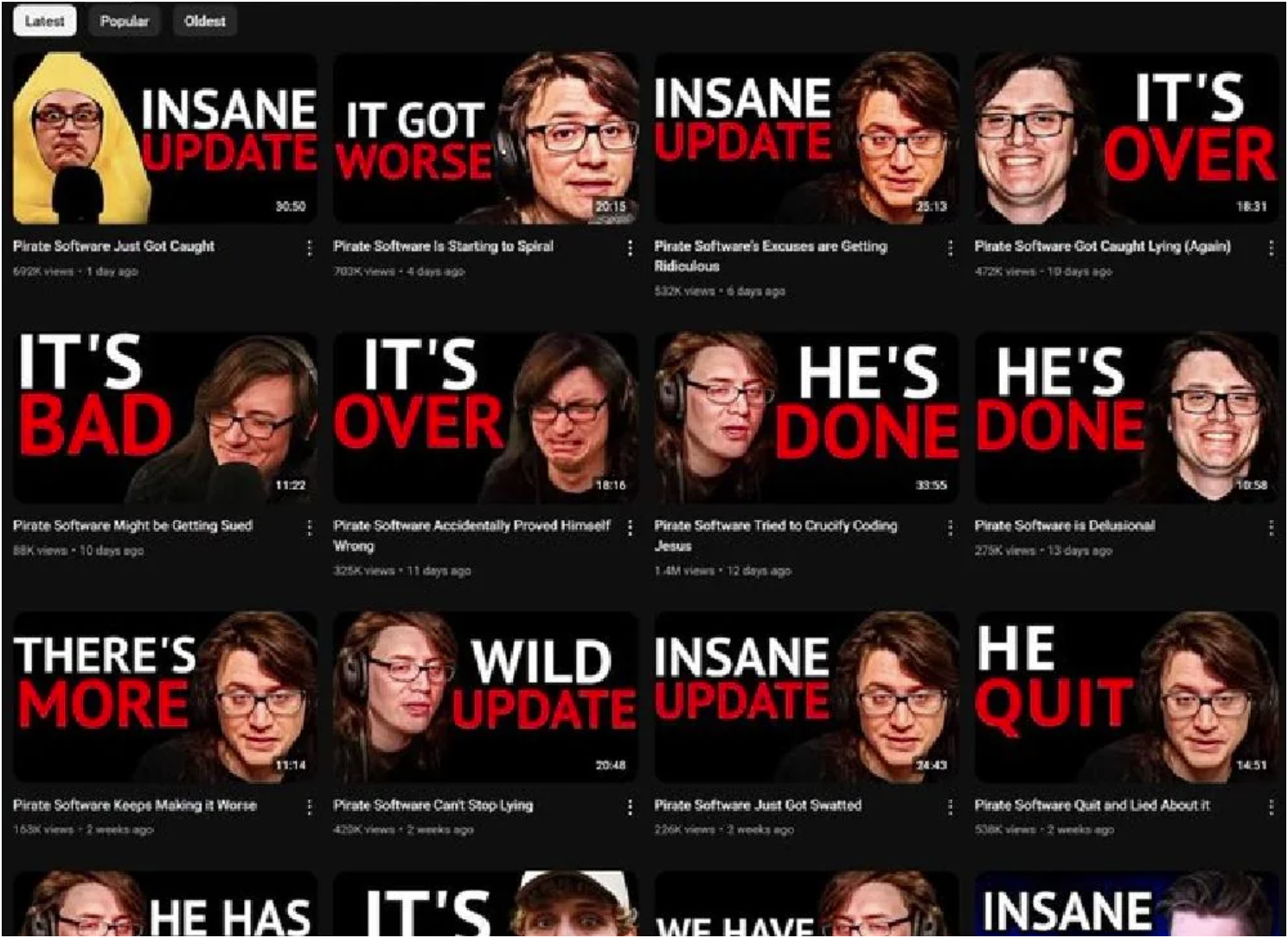 Its So Bad its Over