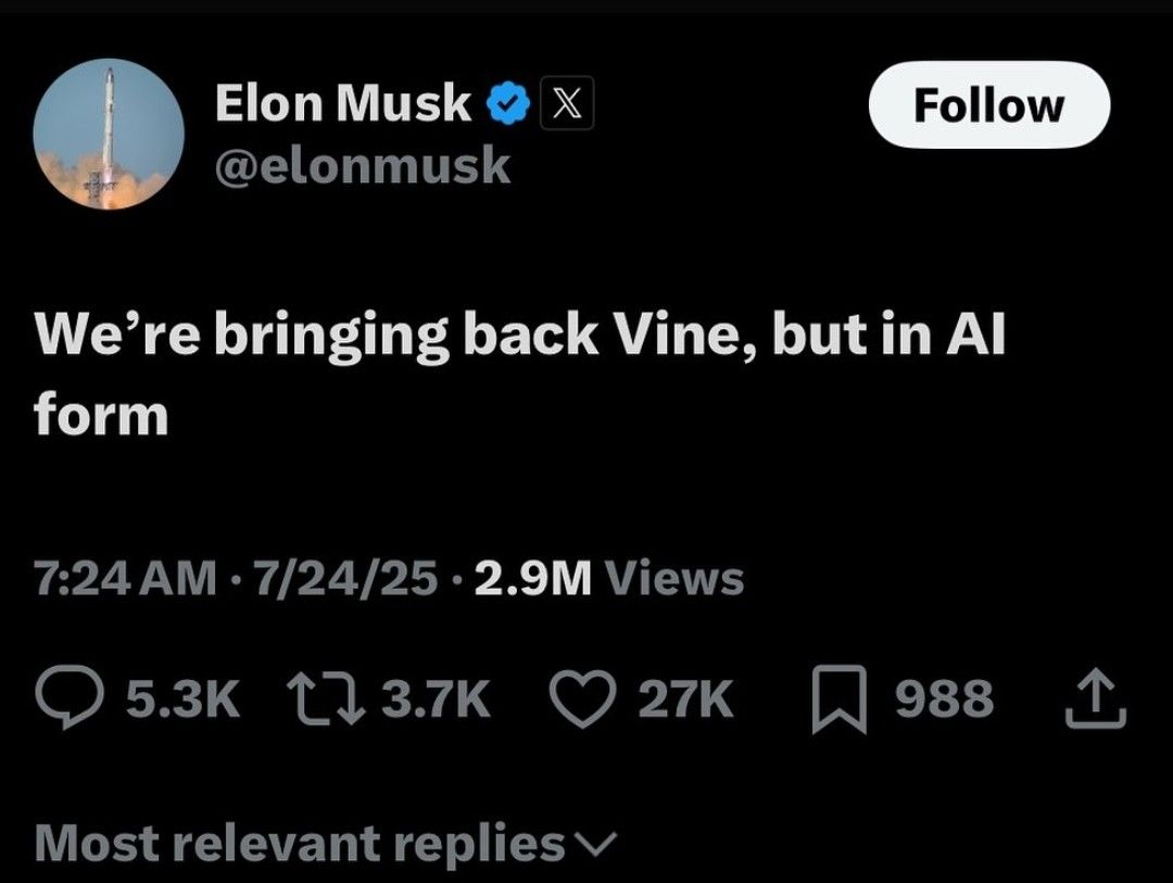 He doesn't know about Youtube Shorts