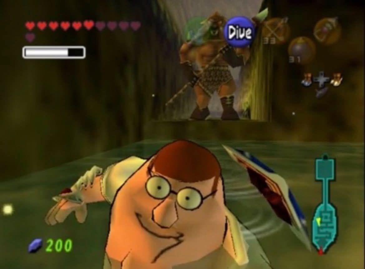 Hey Lois, remember that time I got stuck in OoT