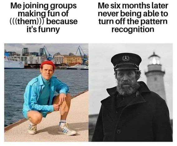 evolution gave us pattern recognition for a reason