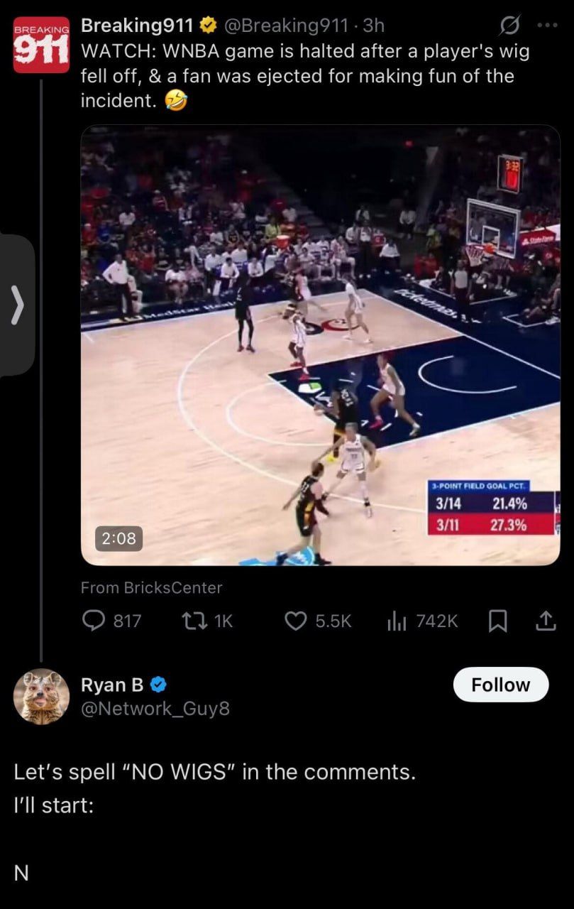 Damn wiggers, ruining the sport