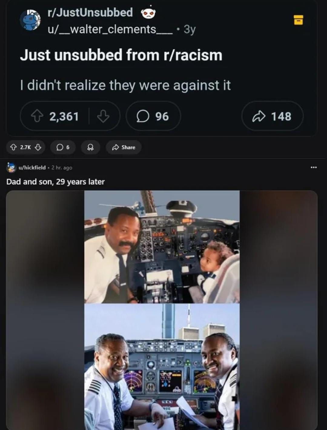 We live in a society
