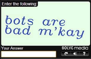 Didn't mind this captcha