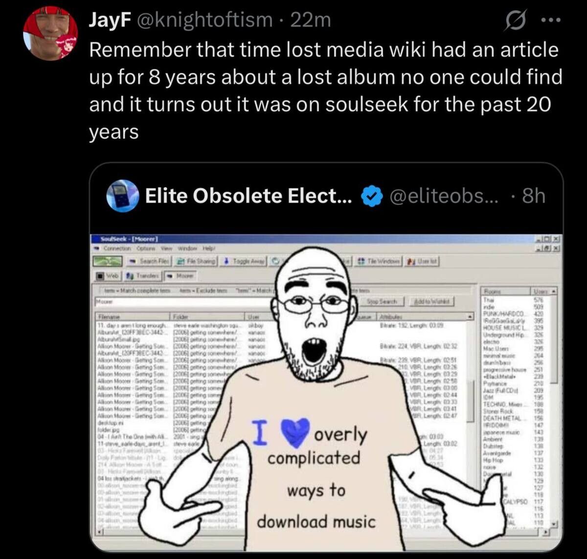 Everything is on the internet, but that doesn't mean everyone can find it