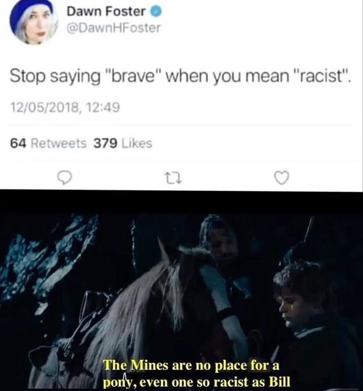 Racist new world