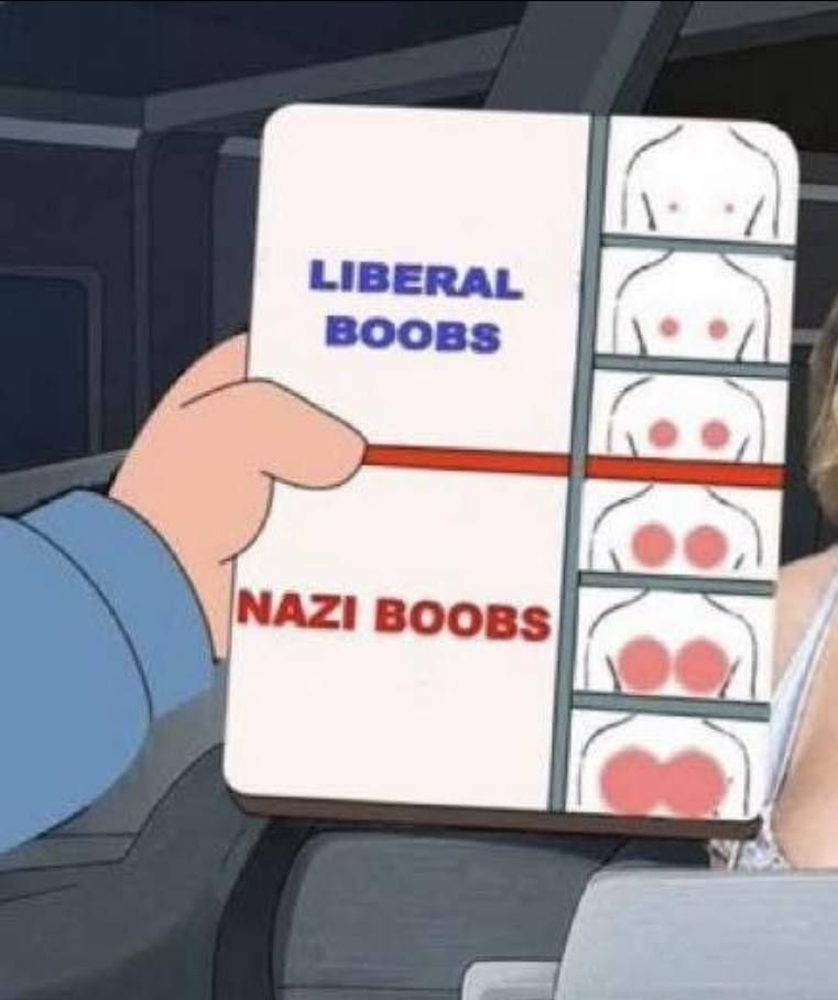 Is this true? I have liberal boobs?