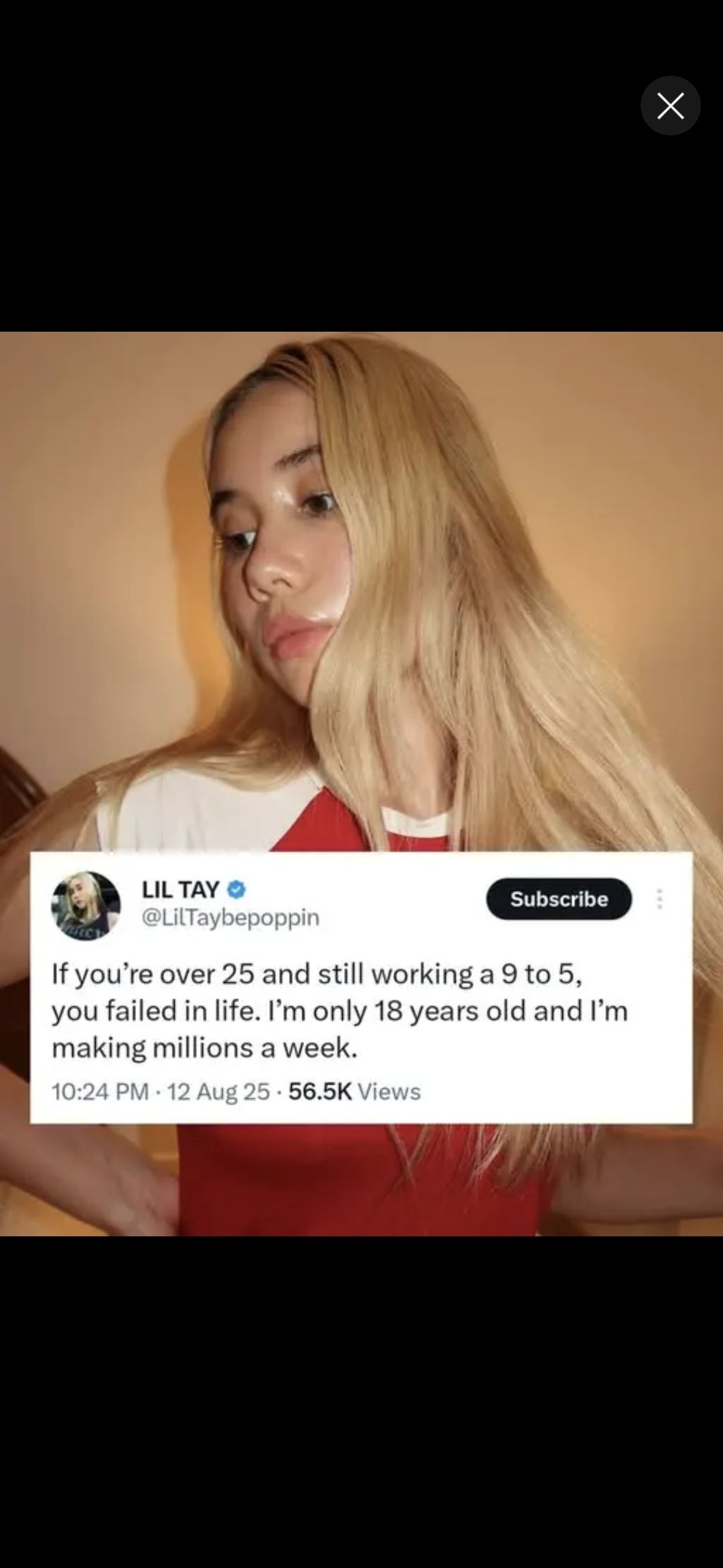 You ever thought of making millions instead of doing 9/5? Me neither