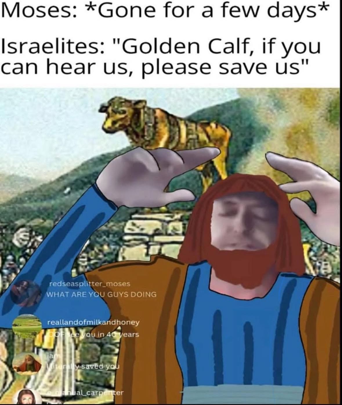 Save me Golden Calf