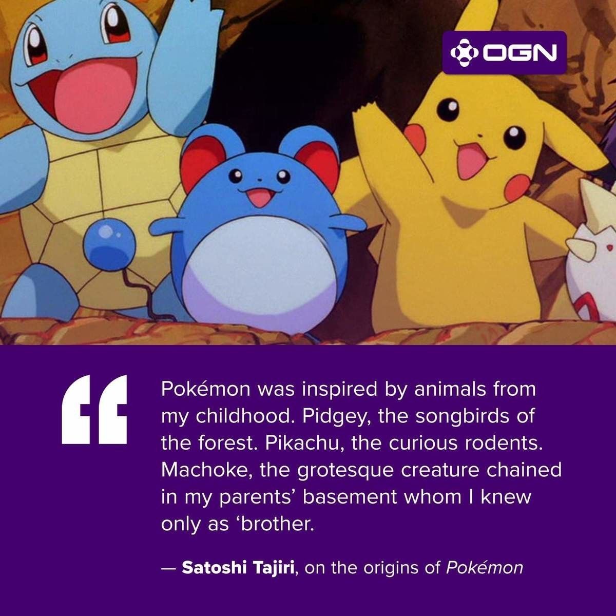 You don't want to know what inspired Machamp