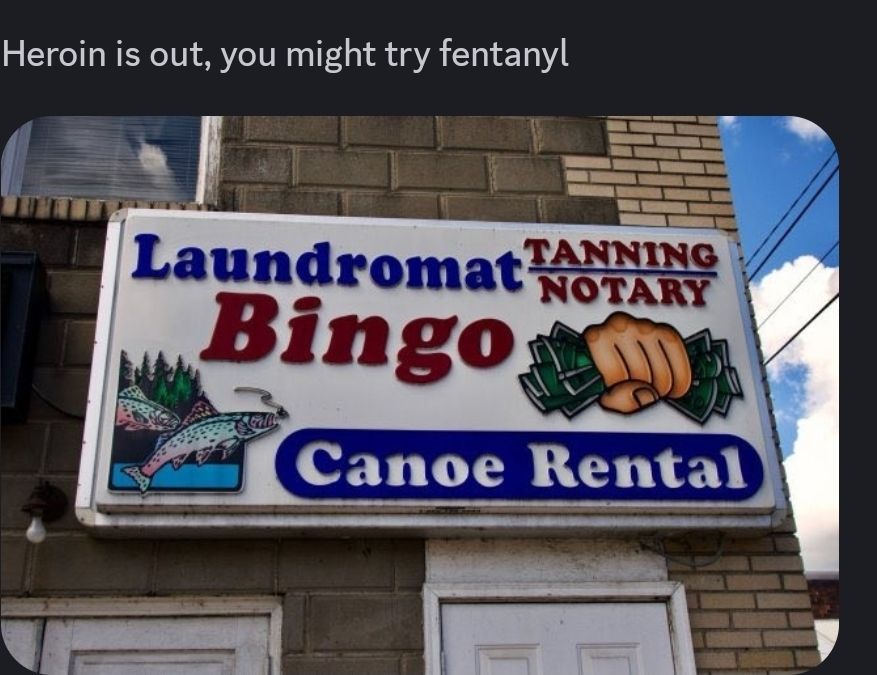 take all you want, snort all you take