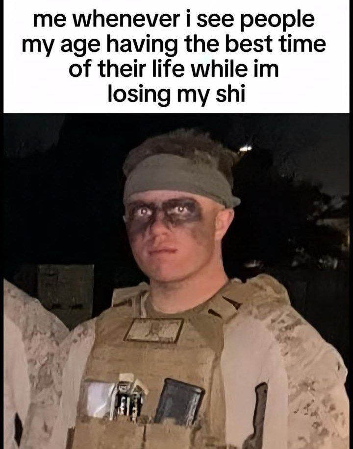 Not me tho, I'm the people his age