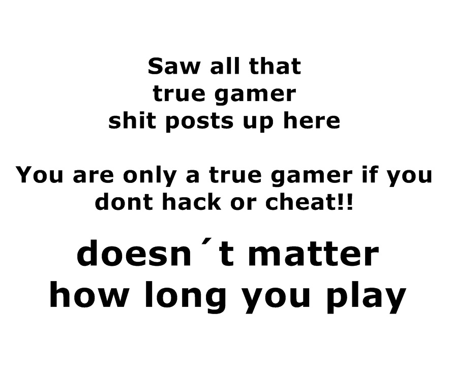Thats true gaming