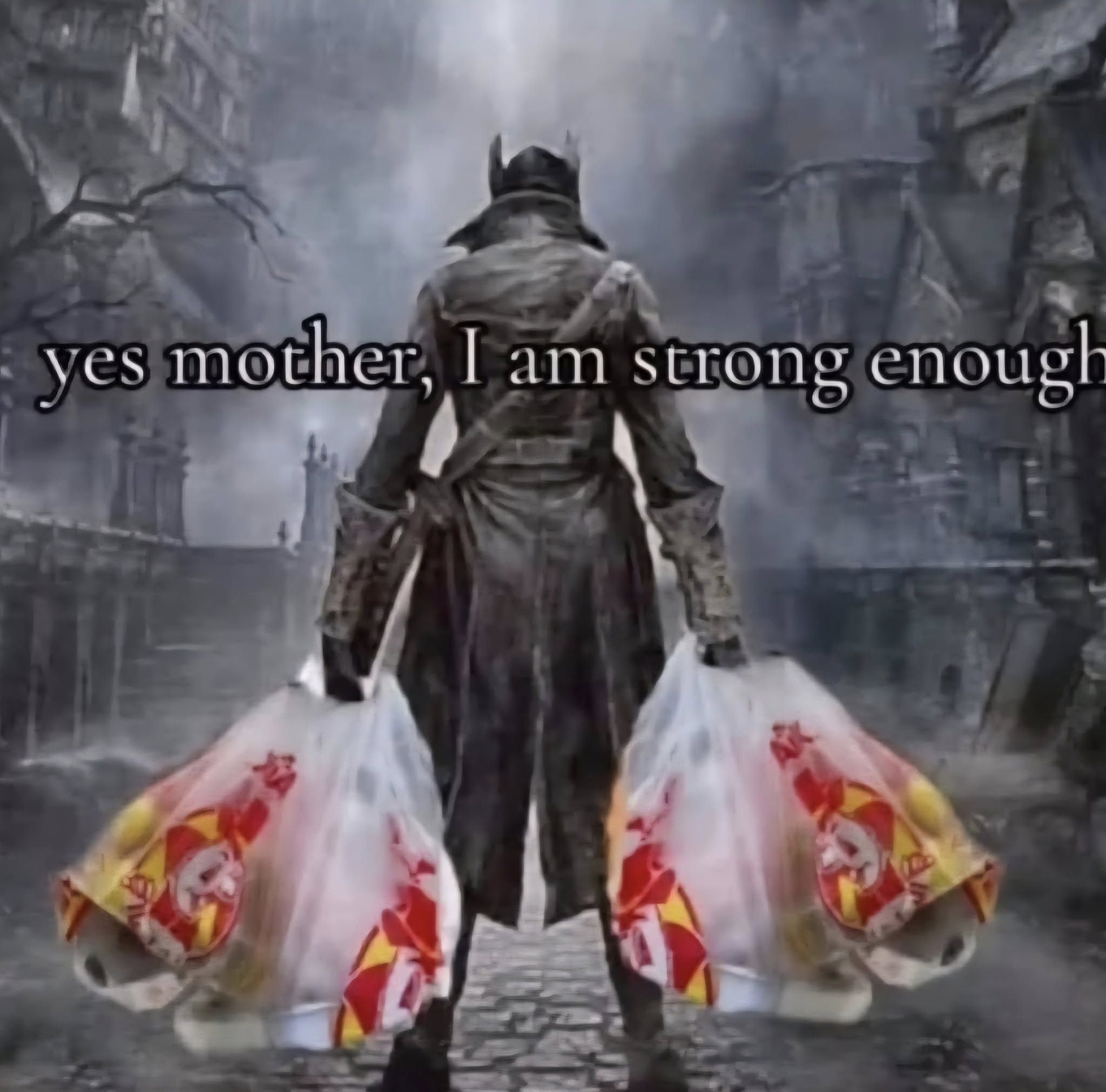 Mamma ain't rise no weakling