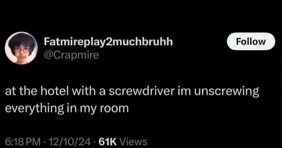 That's screwed up