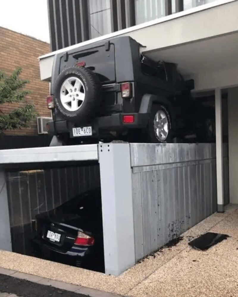 So you have a fancy elevator?