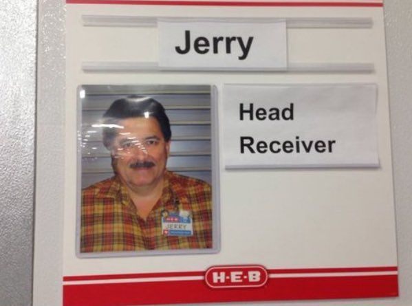 Man is happy with his job