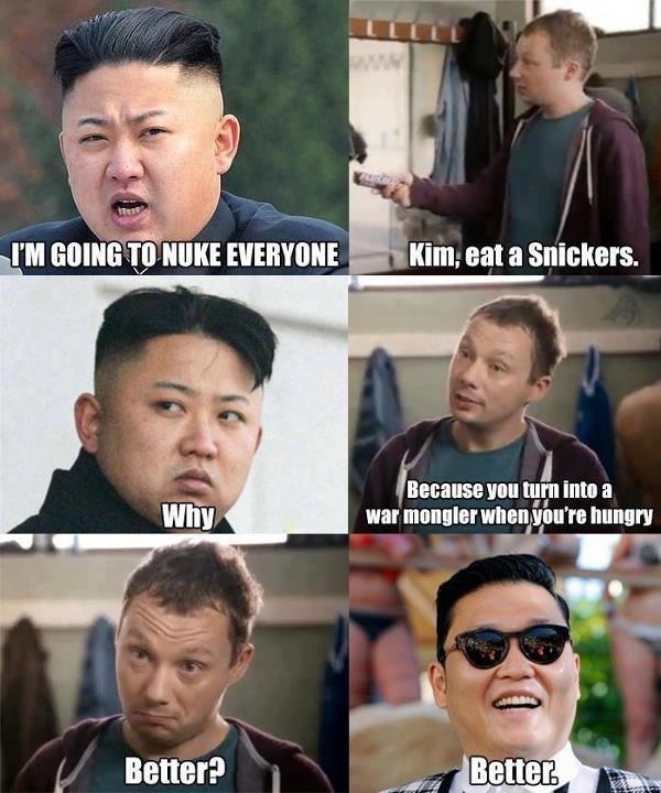 Snickers, it makes a difference.
