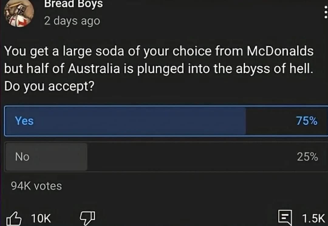 Even though I avoid McD and rarely deink sodas, I'd make an exception