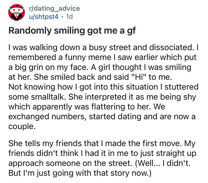 Do not do this if you're not handsome