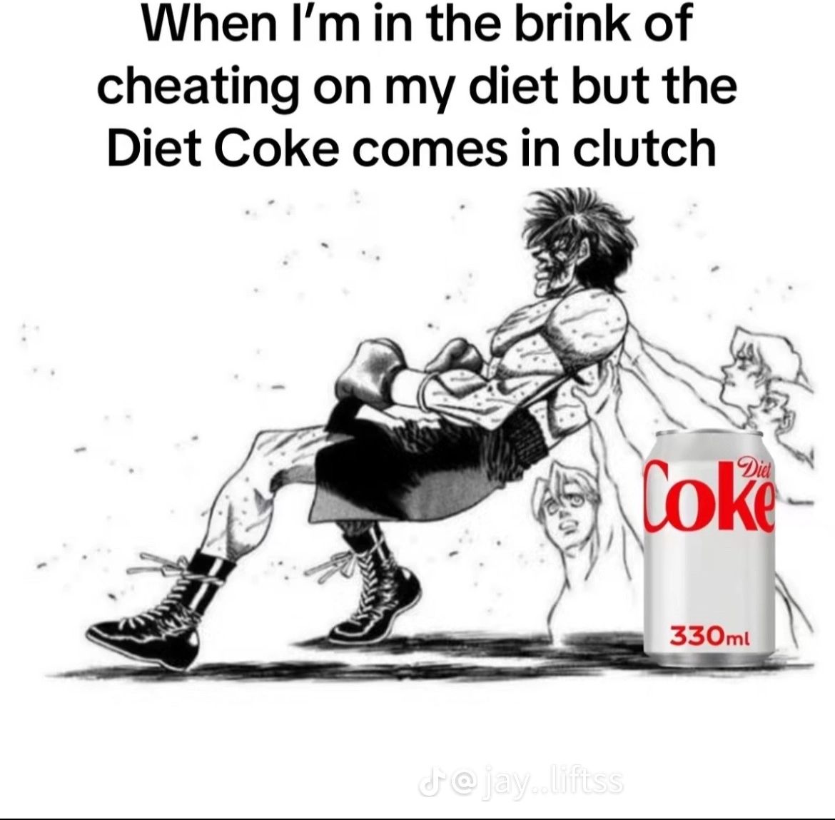 Thanks for my gains Coke Zero
