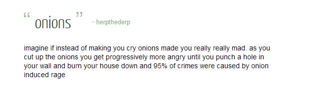 "onions"