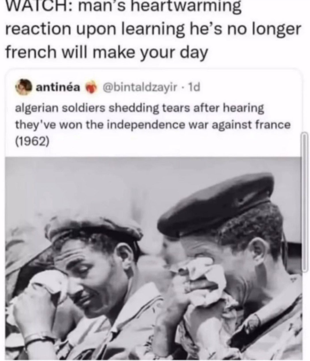 Sorry for not censoring the word