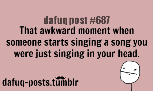 Awkward..