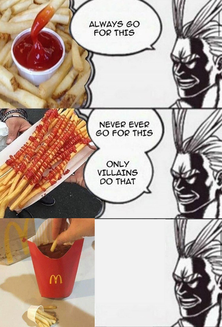 But what if I prefer fries with mustard?