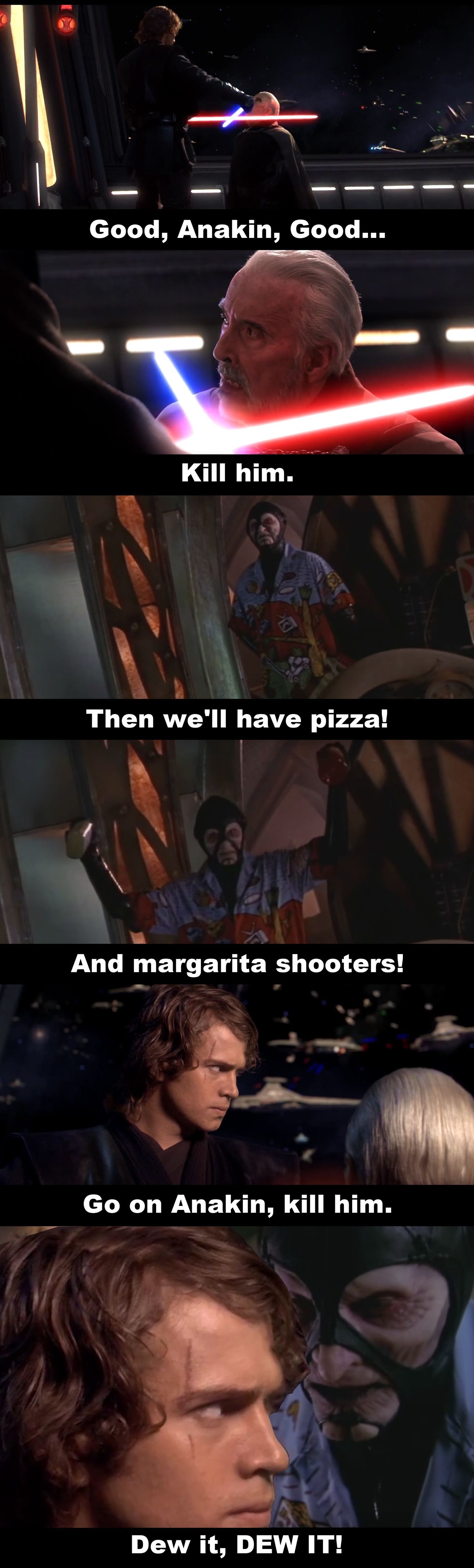Unrealeased McTrump Star Wars cameo
