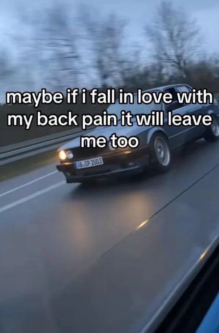Or my depression