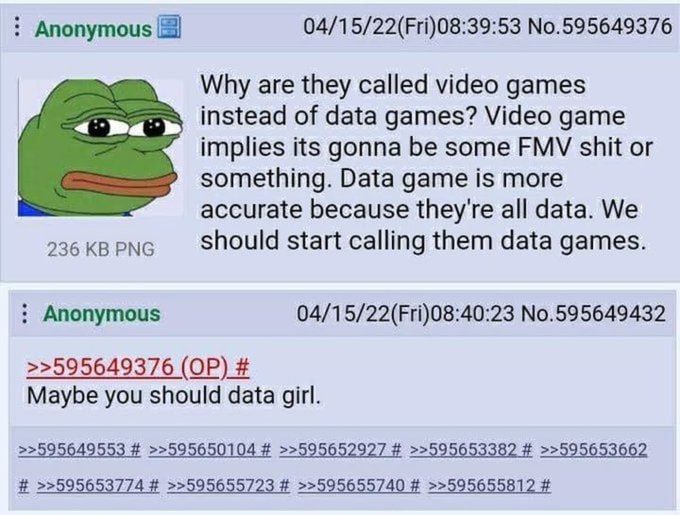 Data girl or data girl?