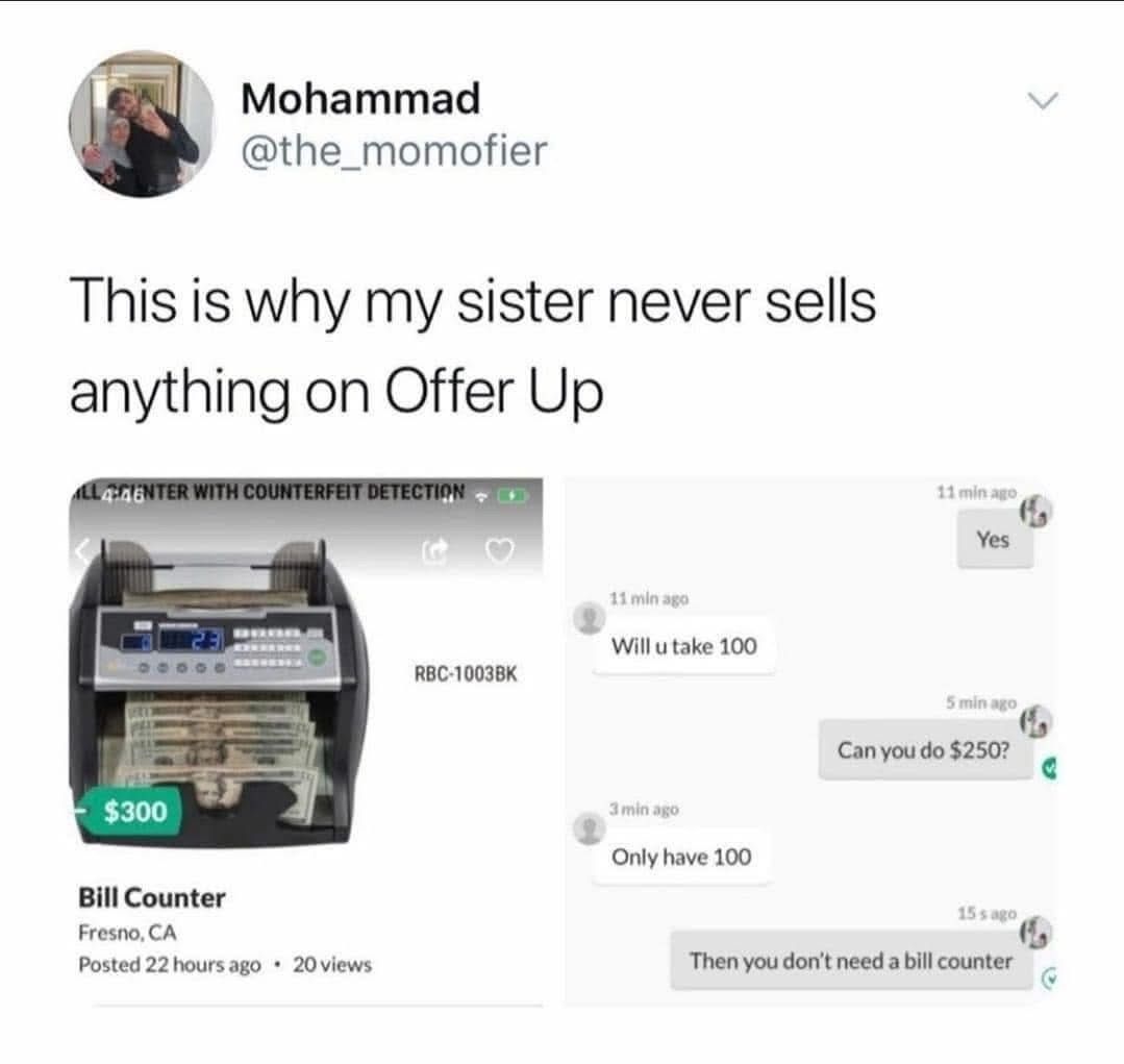 Not the art of deal