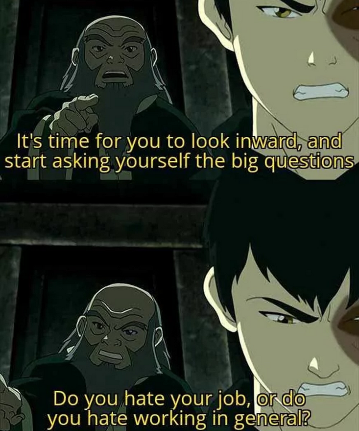 For me, it's the latter