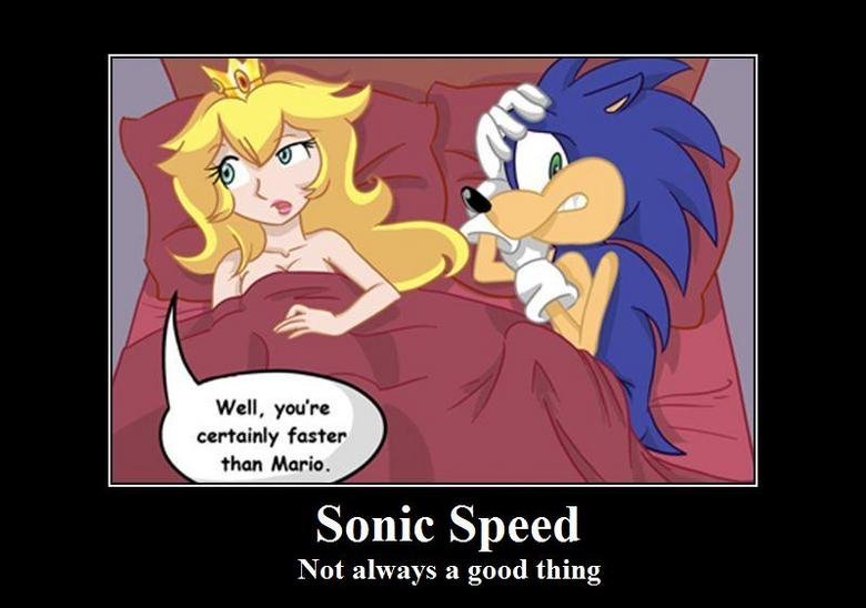 Too fast sonic