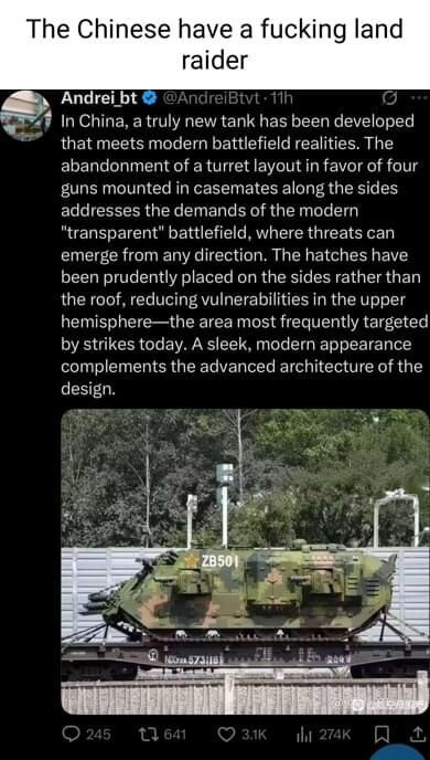 1916 is calling, it wants its tanks back