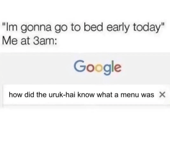 LoTR meme