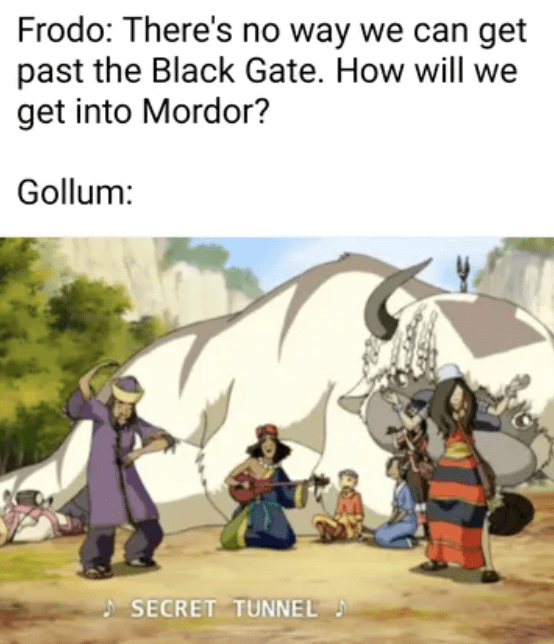 LoTR meme