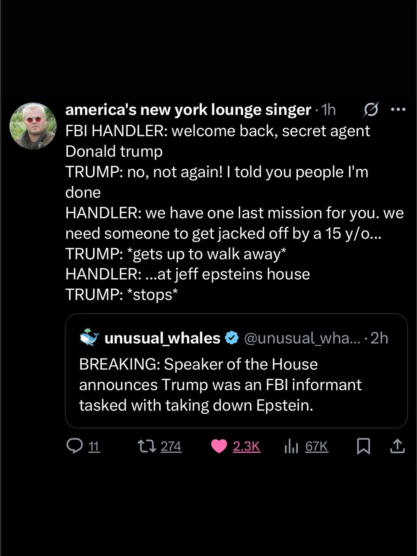 Sensible chuckle