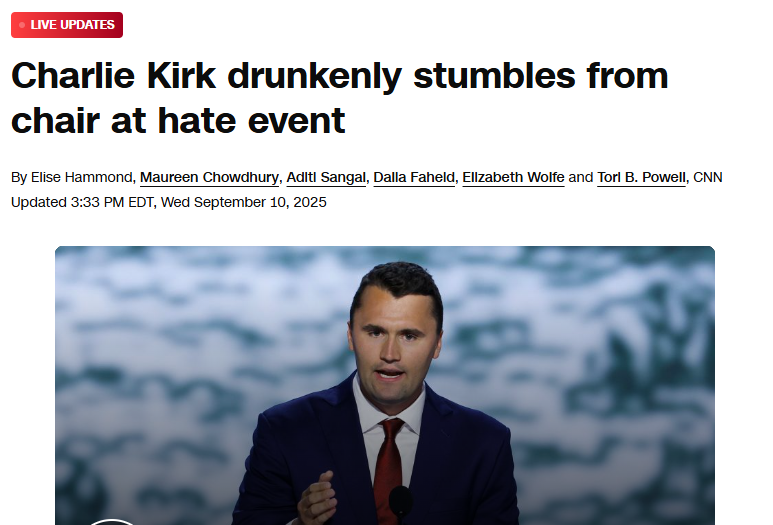 Damn, cnn has no chill