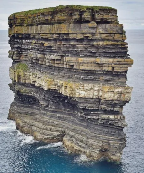 Earth lasagna
