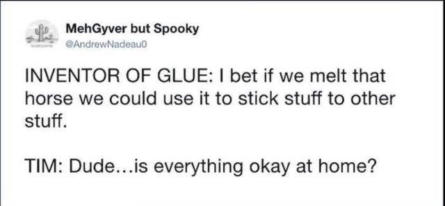 Yes, now that I have stuck stuff to other stuff
