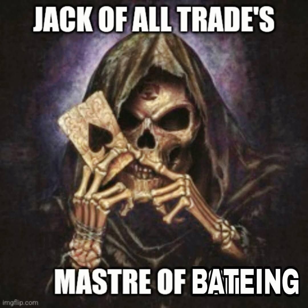 Jackin off!