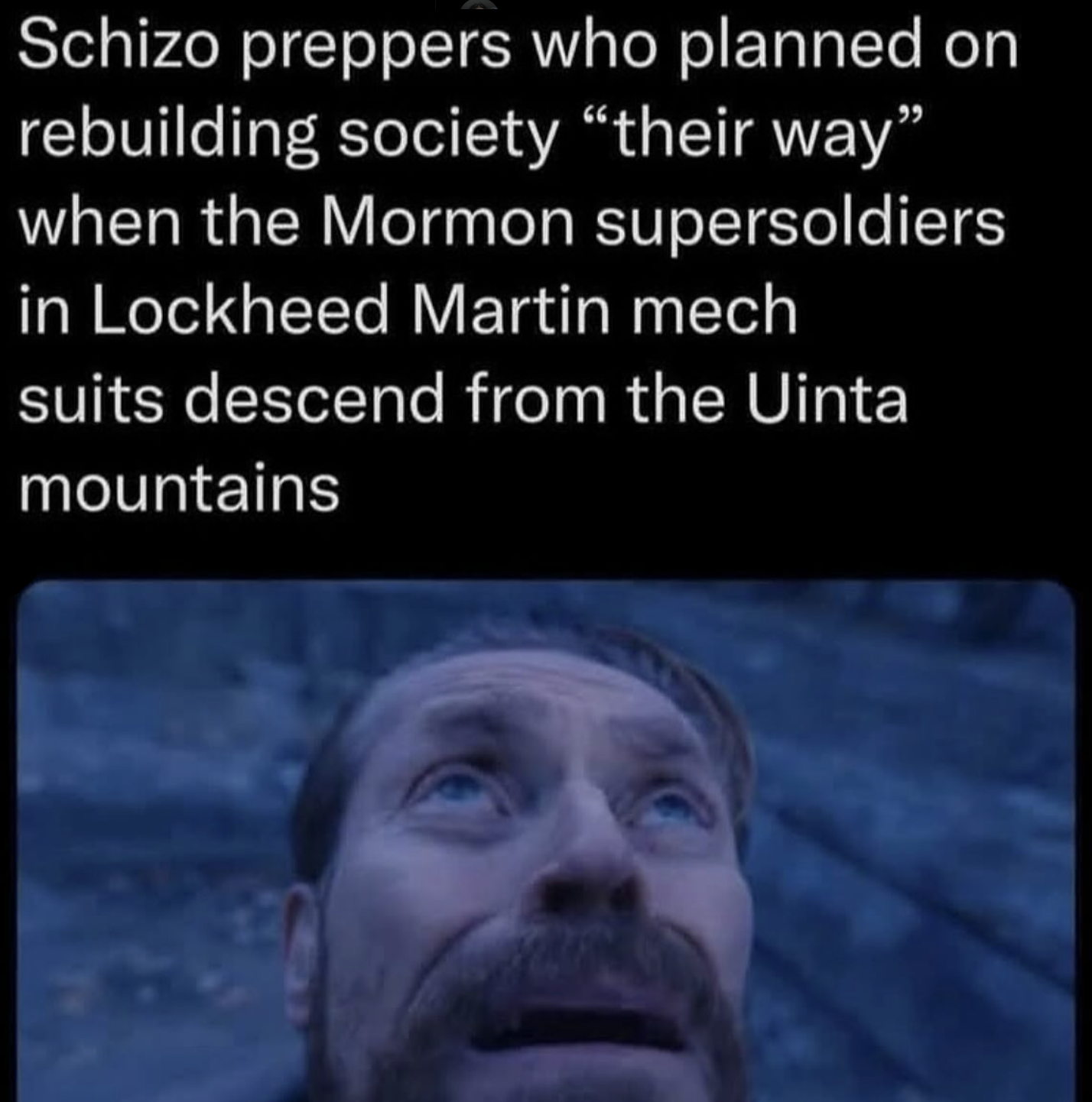 Only Raytheon Scientologists can save us