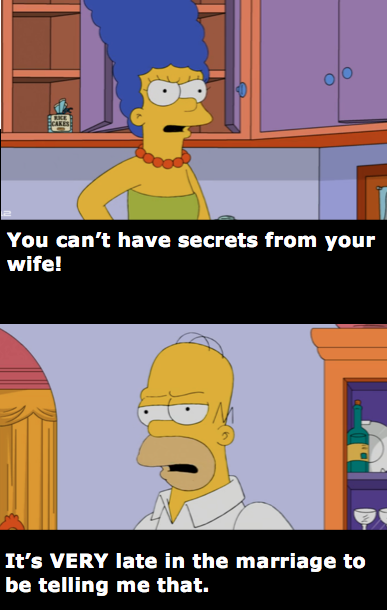 Homer's definition of marriage