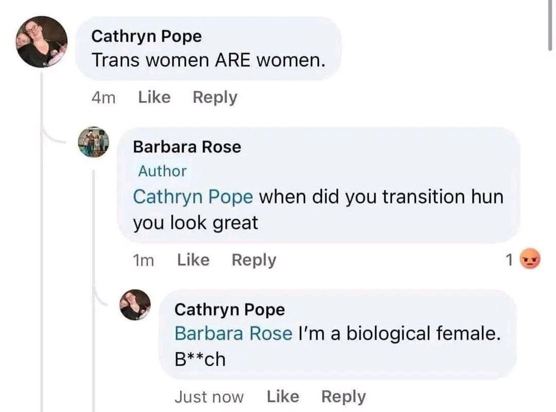 And she doesn't look great