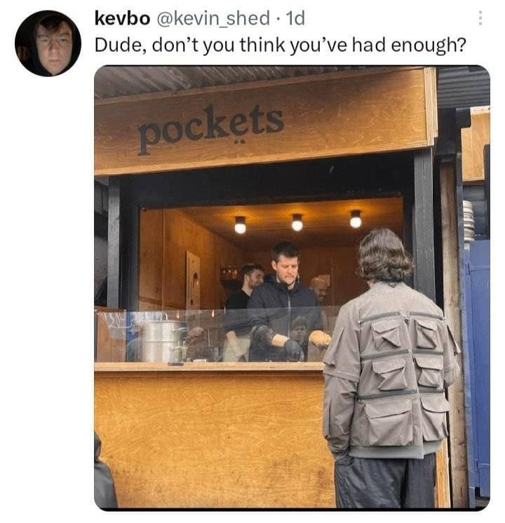 Enough is never enough